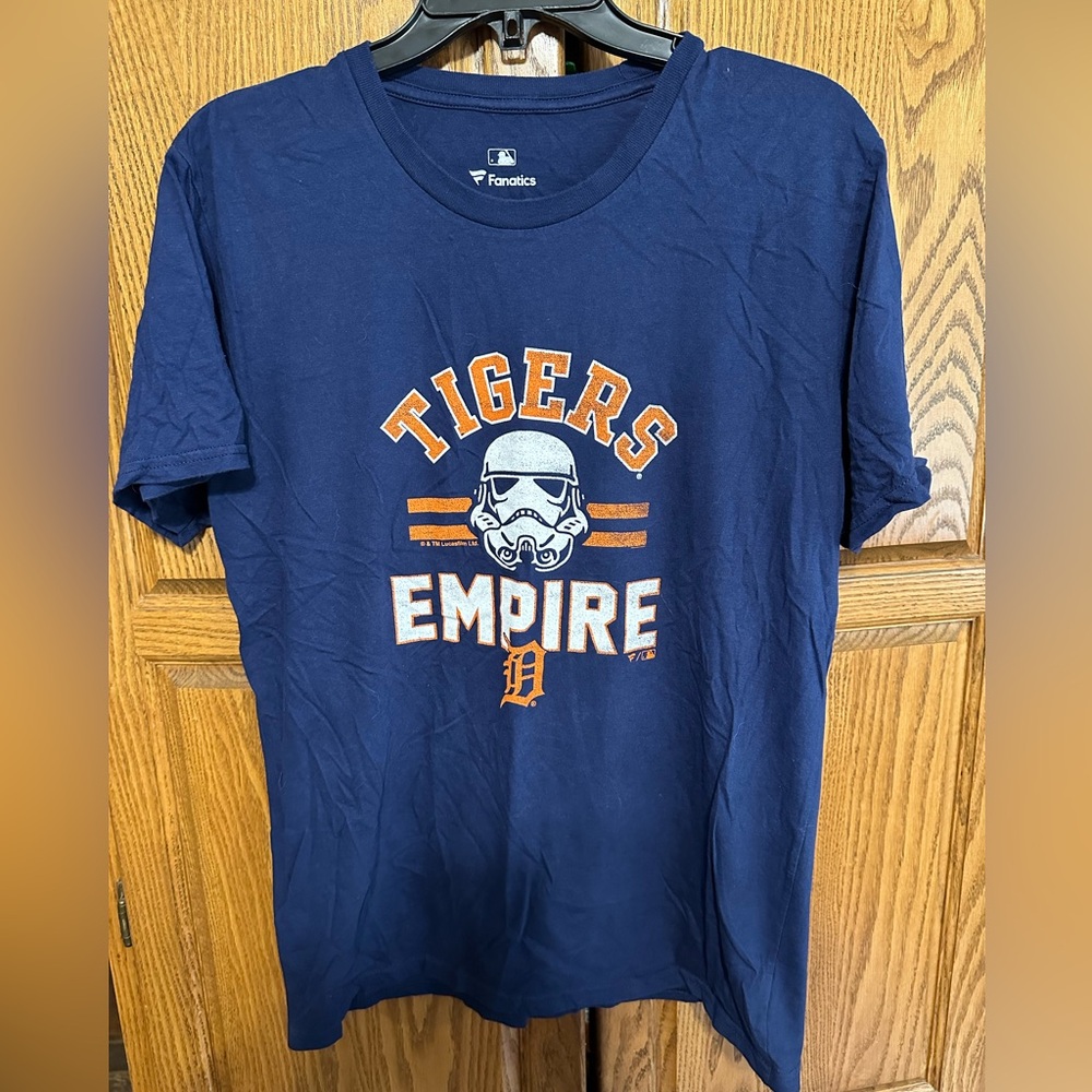 Detroit Tigers baseball Star Wars shirt